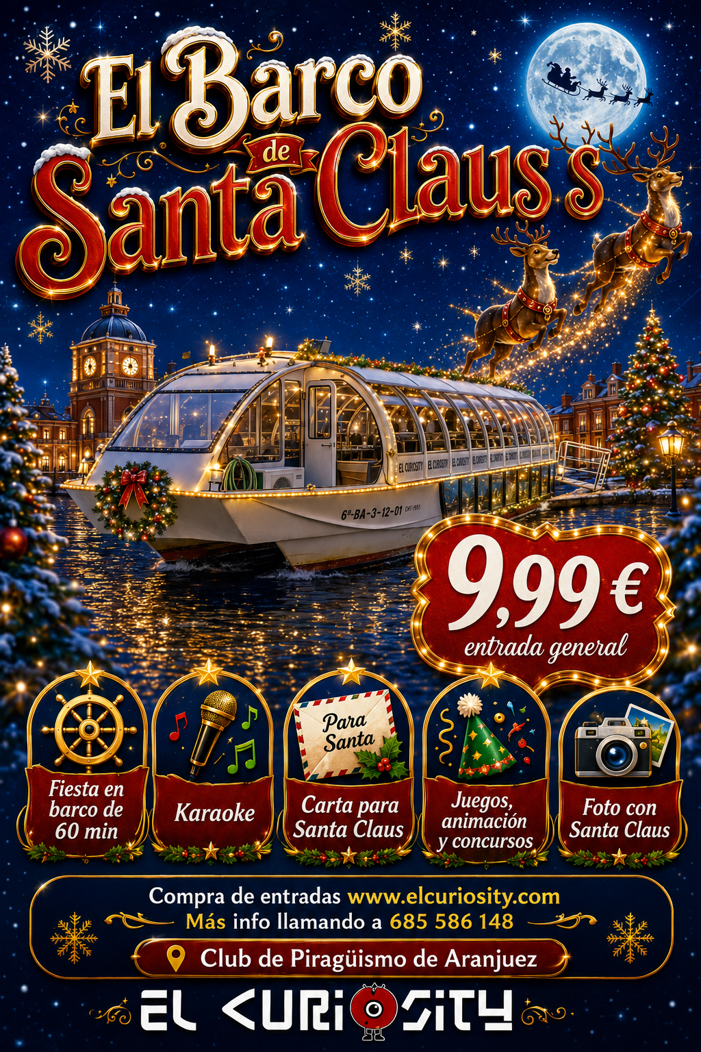 El Barco de Santa Claus 2026