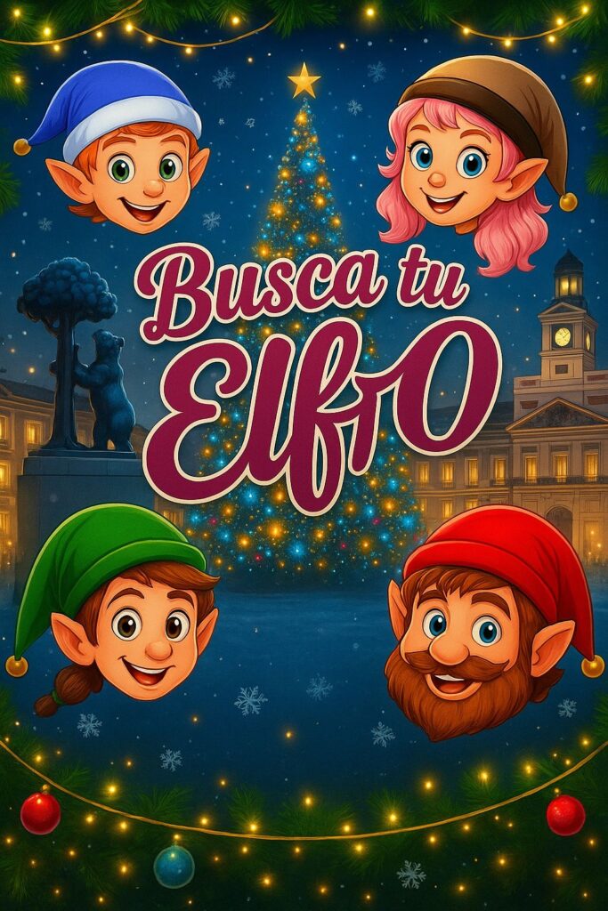 Busca tu Elfo - Sol - Plaza Mayor - Plaza de España