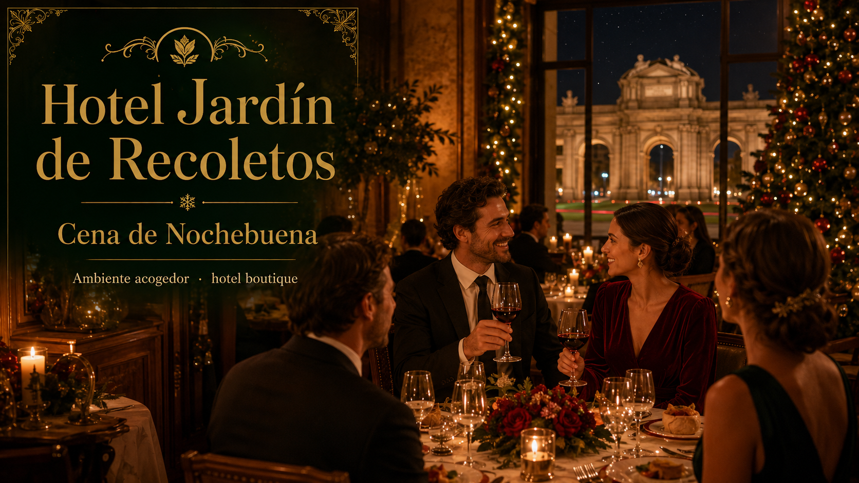 Hotel Jardín de Recoletos en Nochebuena
