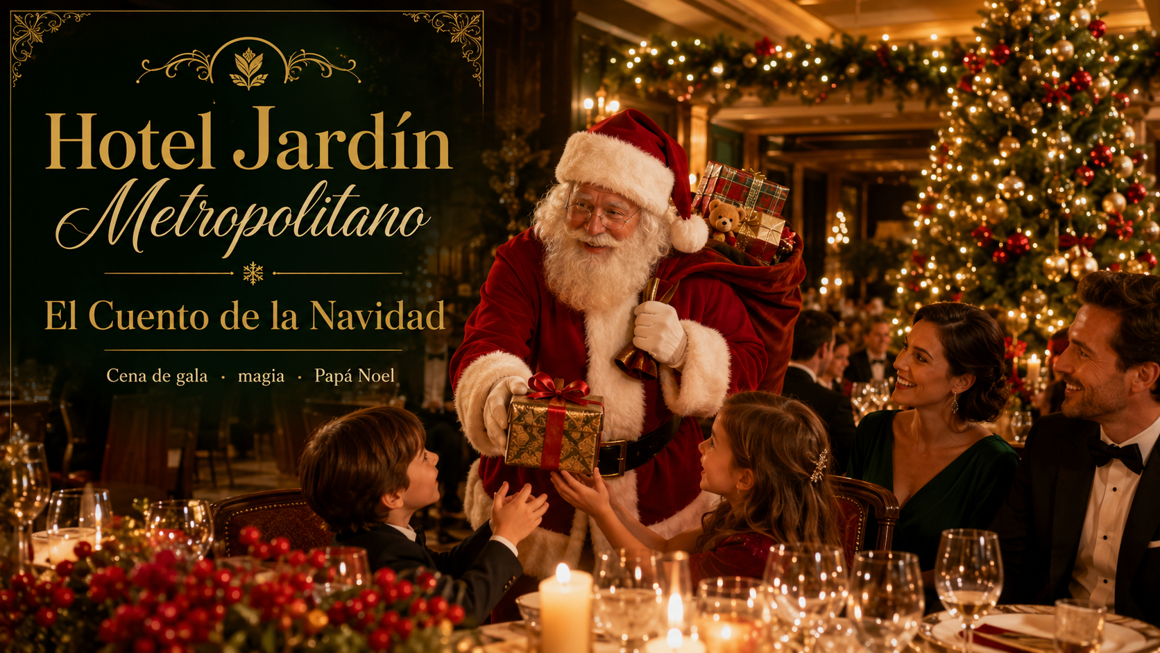Hotel Jardín Metropolitano en Nochebuena