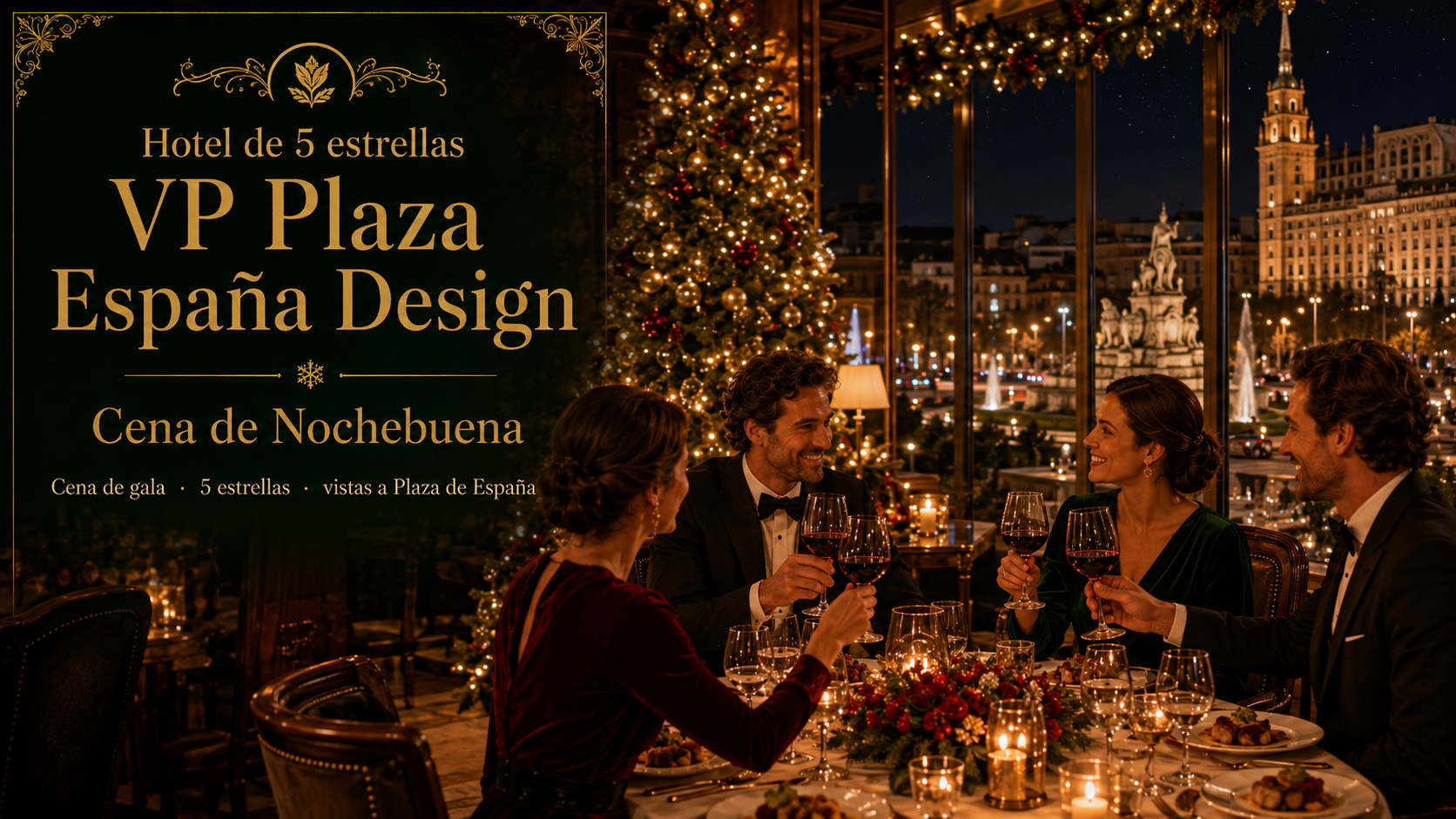 Hotel VP Plaza España Design en Nochebuena